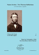 Nature Invites: Two Thoreau Reflections SATB choral sheet music cover